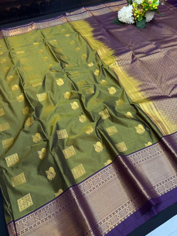 Vennila Semi Silk Saree | Zari Work | VNN81 - Sri Sakthi Pugazh Tex - Semi Silk