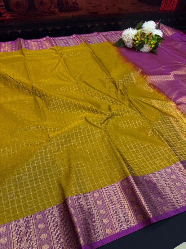 Vennila Semi Silk Saree | Zari Work | VNN81 - Sri Sakthi Pugazh Tex - Semi Silk