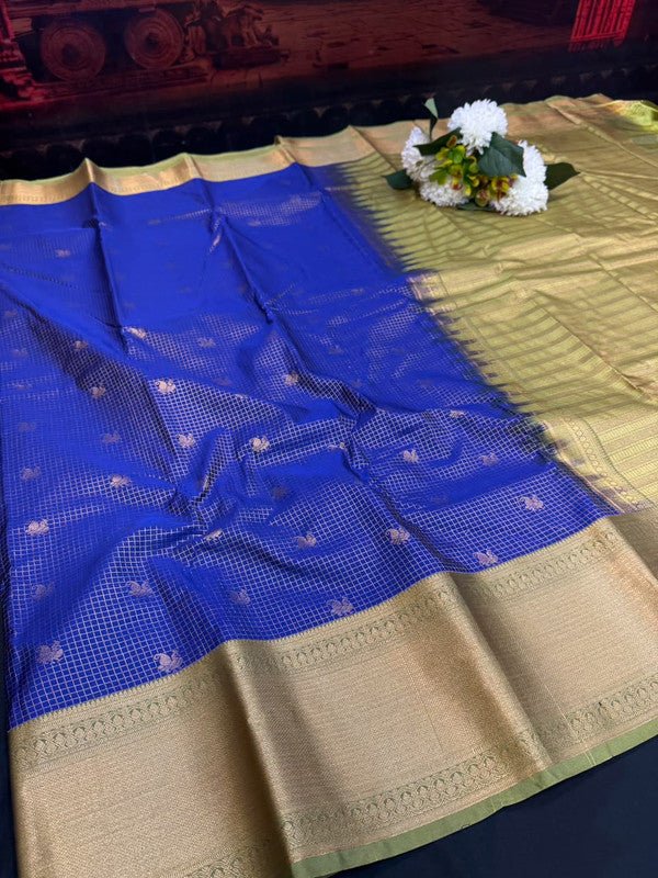 Vennila Semi Silk Saree | Zari Work | VNN81 - Sri Sakthi Pugazh Tex - Semi Silk
