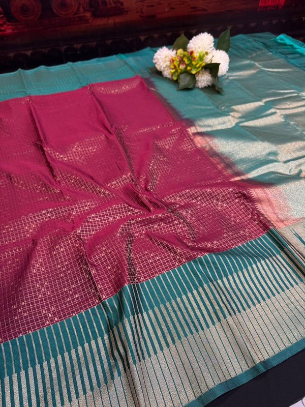 Vennila Semi Silk Saree | Zari Work | VNN81 - Sri Sakthi Pugazh Tex - Semi Silk