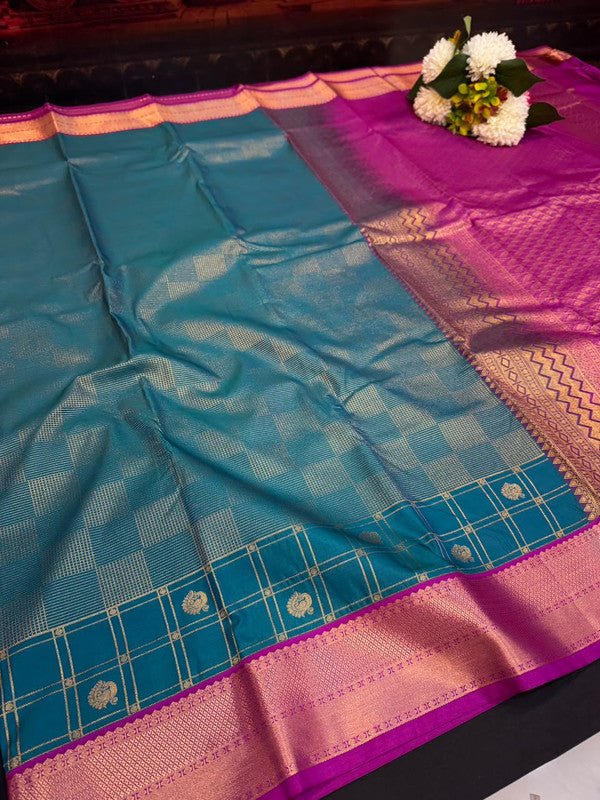 Vennila Semi Silk Saree | Zari Work | VNN81 - Sri Sakthi Pugazh Tex - Semi Silk