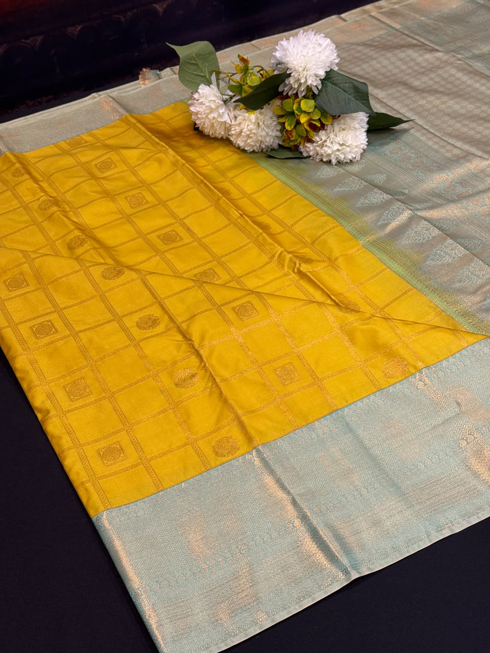 Vennila Semi Silk Saree | Zari Work | VNN38 - Sri Sakthi Pugazh Tex - Semi Silk