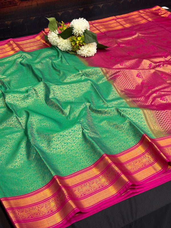 Vennila Semi Silk Saree | Zari Work | VNN47 - Sri Sakthi Pugazh Tex - Semi Silk