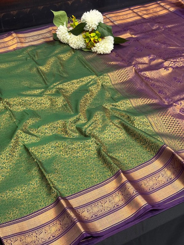 Vennila Semi Silk Saree | Zari Work | VNN48 - Sri Sakthi Pugazh Tex - Semi Silk