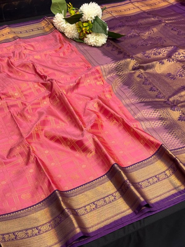 Vennila Semi Silk Saree | Zari Work | VNN53 - Sri Sakthi Pugazh Tex - Semi Silk