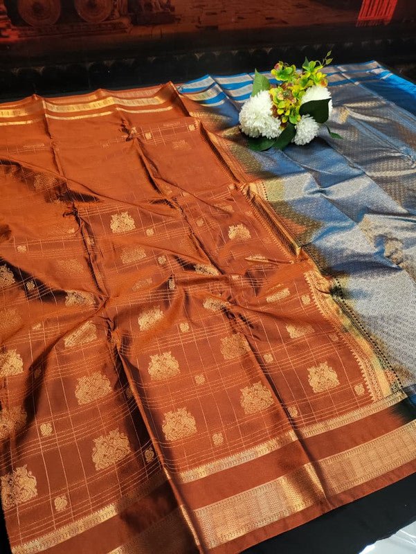 Vennila Semi Silk Saree | Zari Work | VNN59 - Sri Sakthi Pugazh Tex - Semi Silk