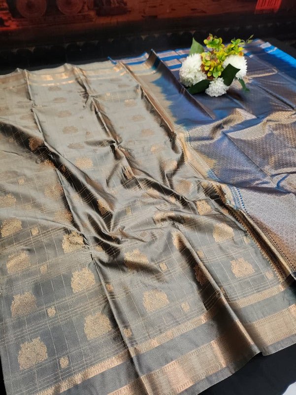 Vennila Semi Silk Saree | Zari Work | VNN61 - Sri Sakthi Pugazh Tex - Semi Silk