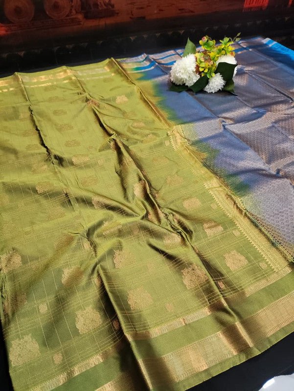 Vennila Semi Silk Saree | Zari Work | VNN62 - Sri Sakthi Pugazh Tex - Semi Silk