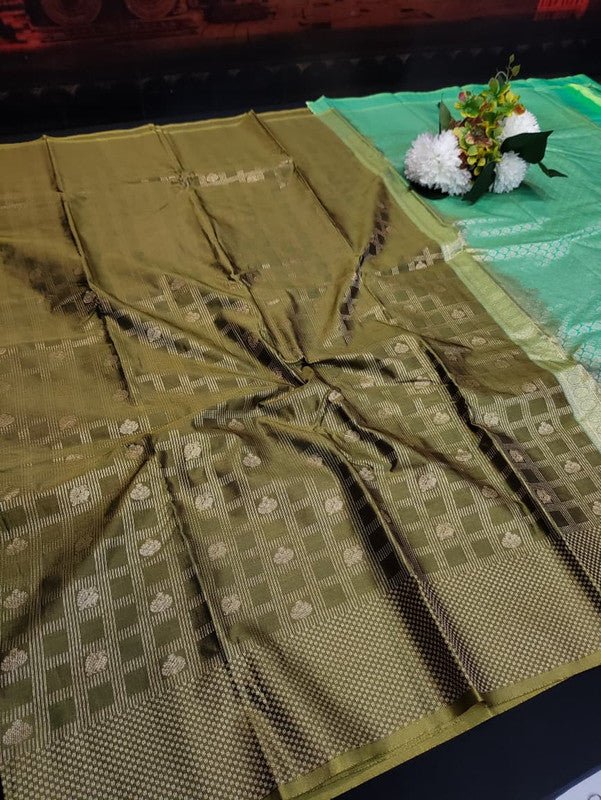 Vennila Semi Silk Saree | Zari Work | VNN64 - Sri Sakthi Pugazh Tex - Semi Silk