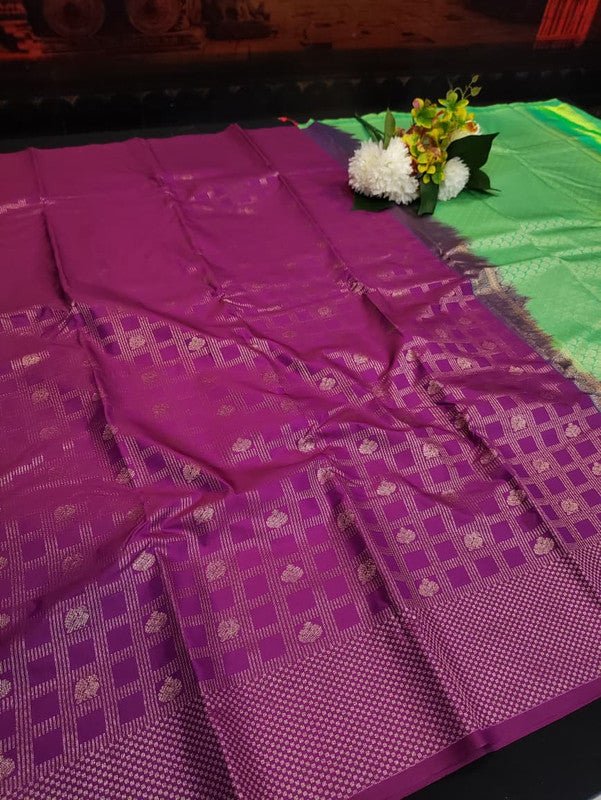 Vennila Semi Silk Saree | Zari Work | VNN68 - Sri Sakthi Pugazh Tex - Semi Silk