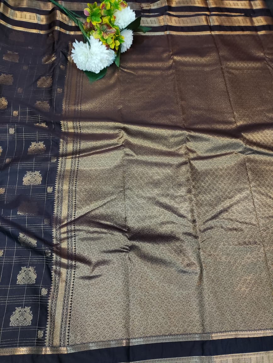Vennila Semi Silk Saree | Zari Work | VNN70 - Sri Sakthi Pugazh Tex - Semi Silk
