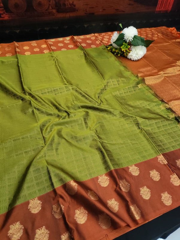 Vennila Semi Silk Saree | Zari Work | VNN75 - Sri Sakthi Pugazh Tex - Semi Silk