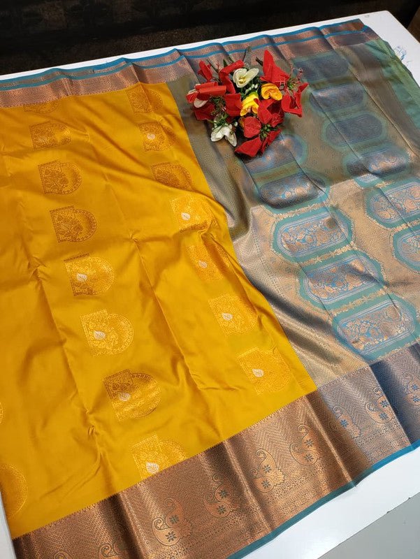 Vishalini Kanchi Meena Soft Silk Saree VS07