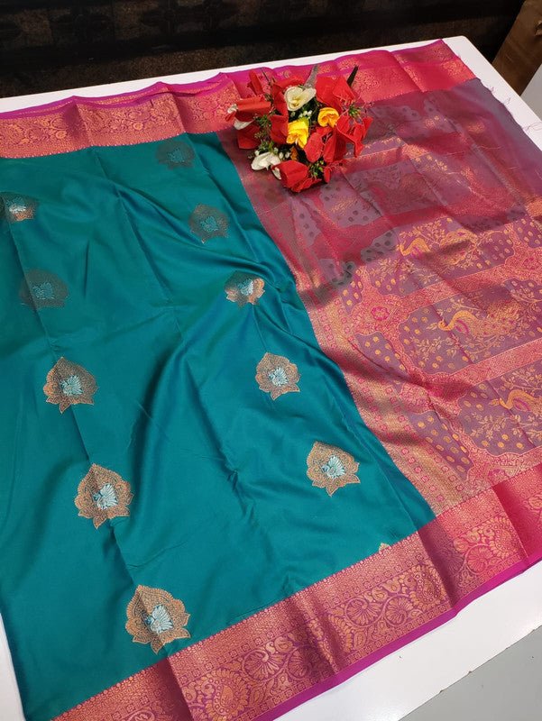 Vishalini Kanchi Meena Soft Silk Saree VS20