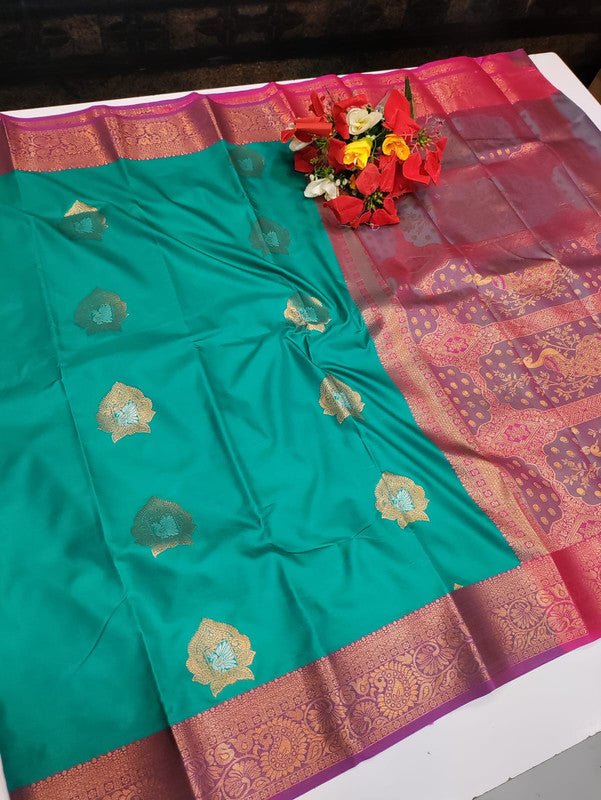 Vishalini Kanchi Meena Soft Silk Saree VS27