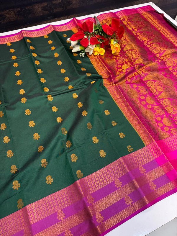 Vishalini Soft Silk Saree VS59