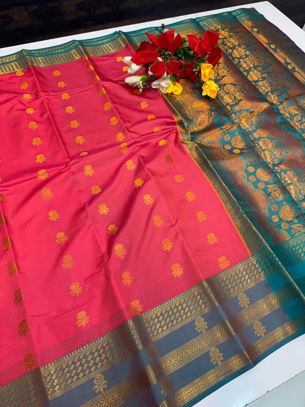 Vishalini Soft Silk Saree VS61
