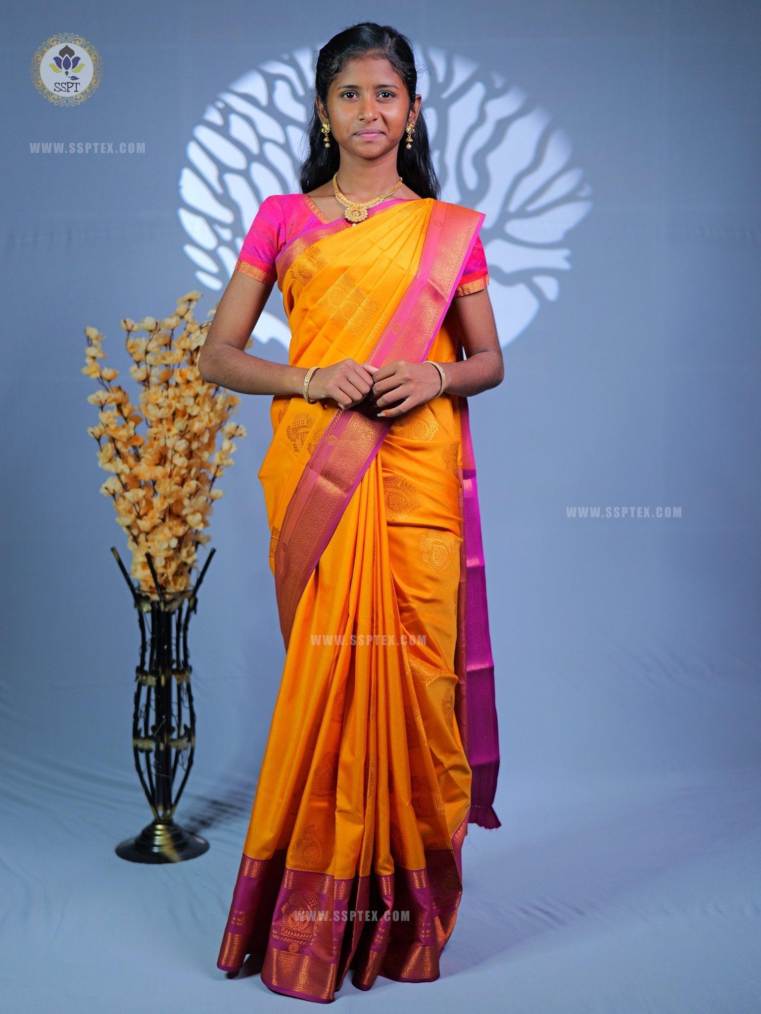 Vishalini Soft Silk Saree VS86 - Sri Sakthi Pugazh Tex - Soft Silk