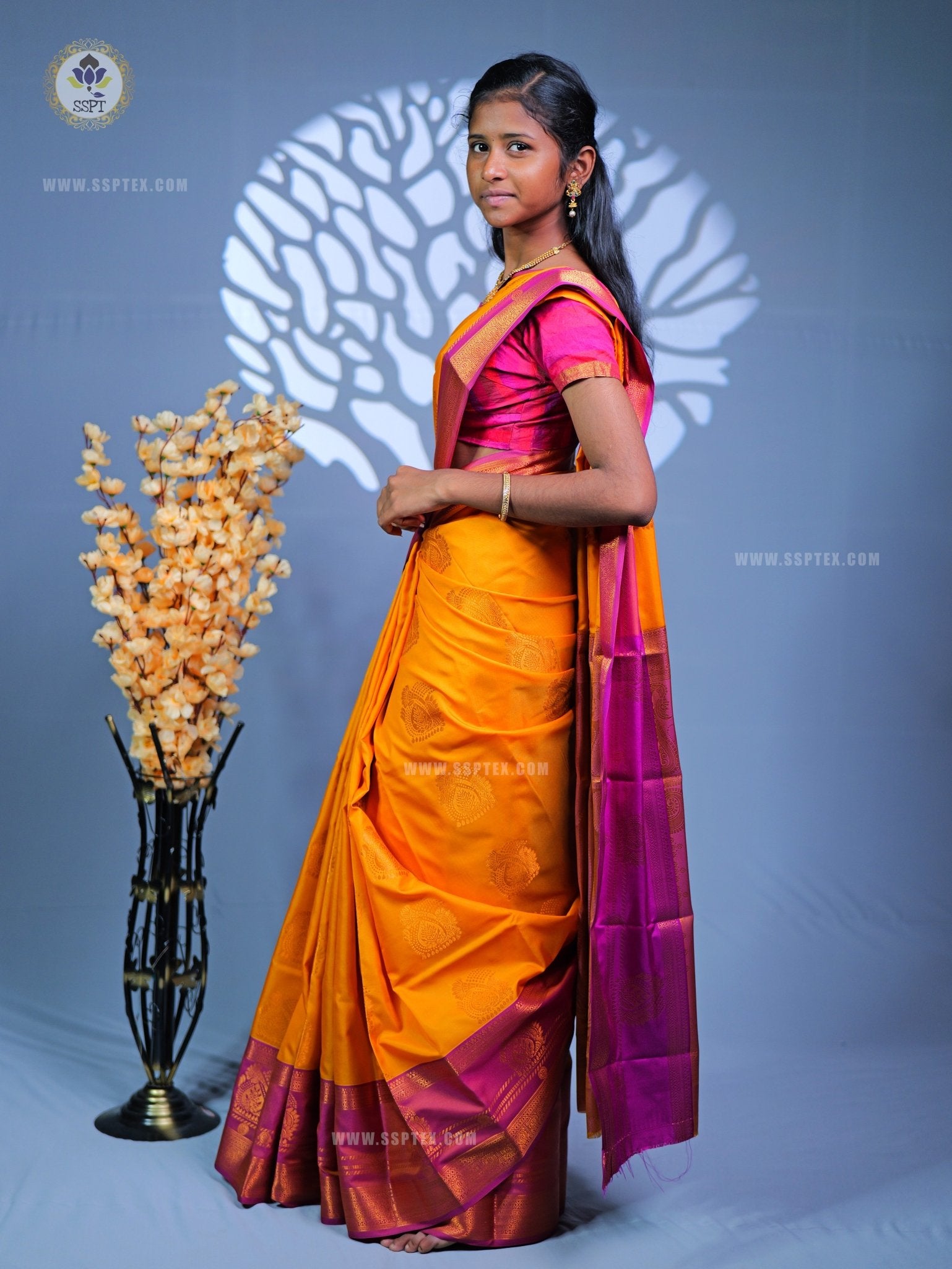 Vishalini Soft Silk Saree VS86 - Sri Sakthi Pugazh Tex - Soft Silk