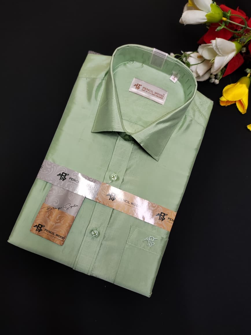 Wedding Art Silk Shirt for Men for Wedding and Festival Wear