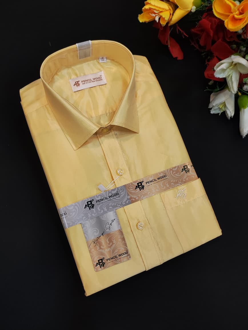 Wedding Art Silk Shirt for Men for Wedding and Festival Wear