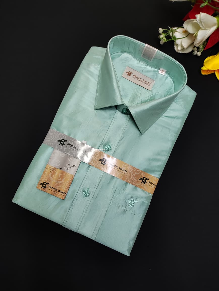 Wedding Art Silk Shirt for Men for Wedding and Festival Wear