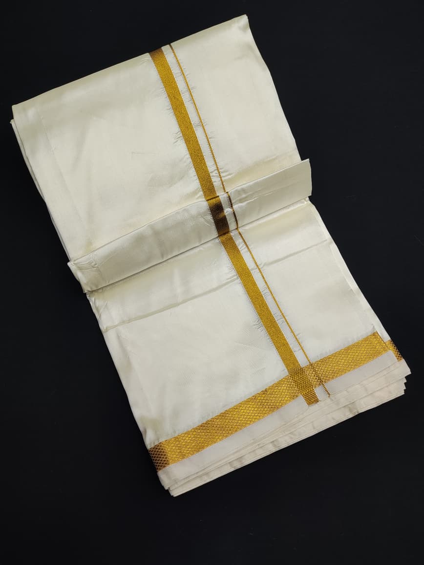 Wedding Dhoti WG02 - Sri Sakthi Pugazh Tex - Dhoti