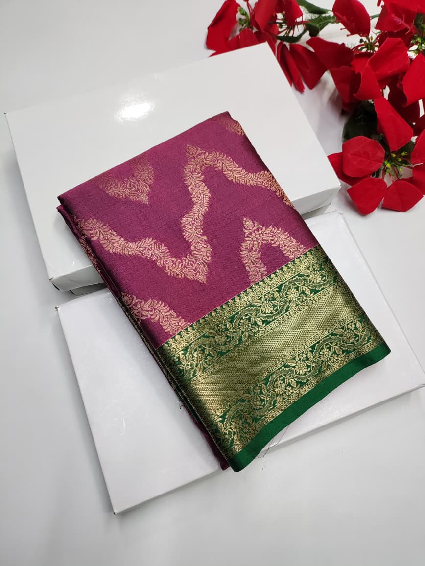 Wedding  Silk Cotton Saree WD37